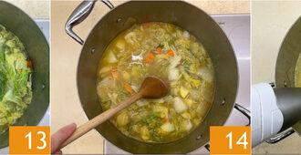 Суп из капусты и картофеля шаг 5