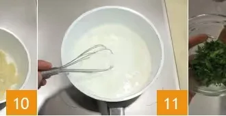 Лазанья с тыквой и колбасой шаг 4