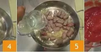 Лазанья с тыквой и колбасой шаг 2