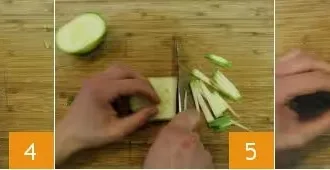 Салат с нутом шаг 2
