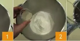 Пицца с грушей и сыром бри шаг 1