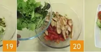 Салат из курицы и кабачками шаг 7