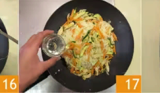 Рисовая лапша с мясом и овощами шаг 7
