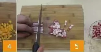 Паста с тыквой и беконом шаг 2